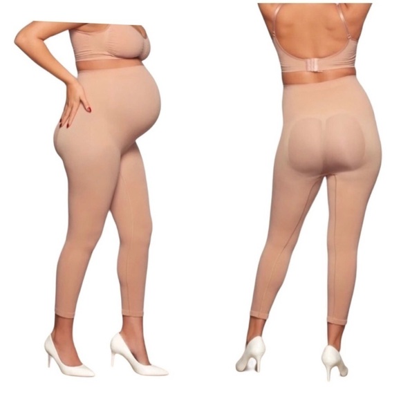 SKIMS Maternity Solution Wear Tight Below the Knee XXS/XS SH-LEG-0149 Ochre NWT - Picture 1 of 9